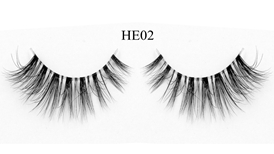 Band-Less 3D Mink Lashes HE02