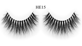 Band-Less 3D Mink Lashes HE15