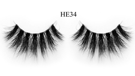 Band-Less 3D Mink Lashes HE34