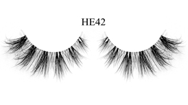 Band-Less 3D Mink Lashes HE42
