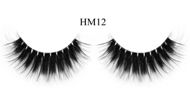 Band-Less 3D Silk Lashes HM12