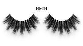 Band-Less 3D Silk Lashes HM34